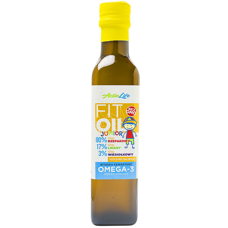 Olej dla dzieci, zimnotłoczony - 250 ml